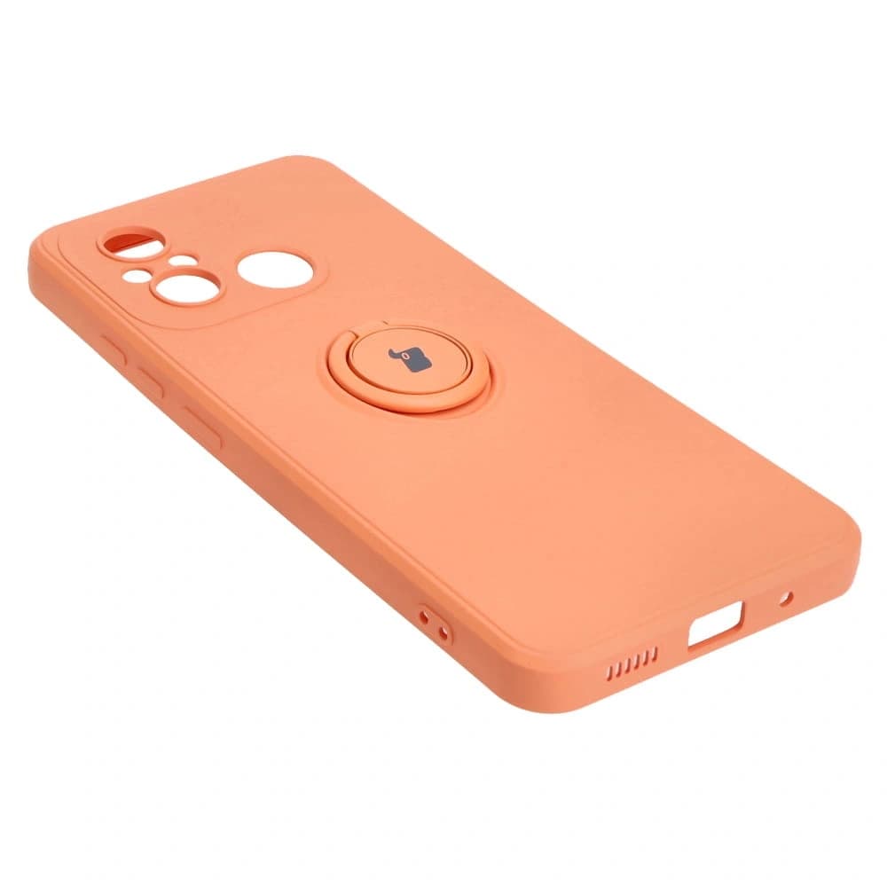 Bizon Case Silicone Ring Sq Xiaomi Redmi 12C orange - 4