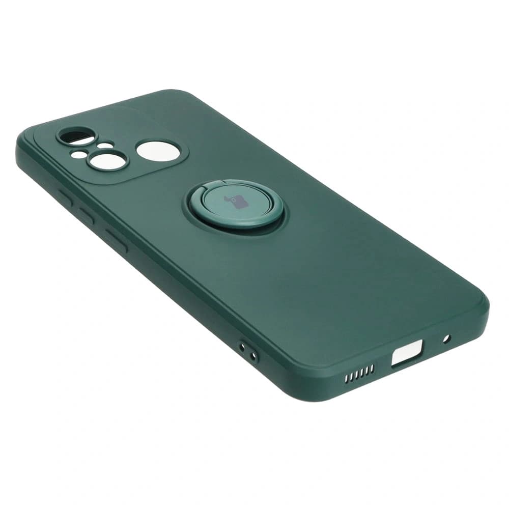 Bizon Case Silicone Ring Sq Xiaomi Redmi 12C dark green - 4