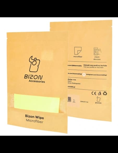 Ściereczka z mikrofibry Bizon Wipe Solo 35 x 35 cm 1 sztuka żółta