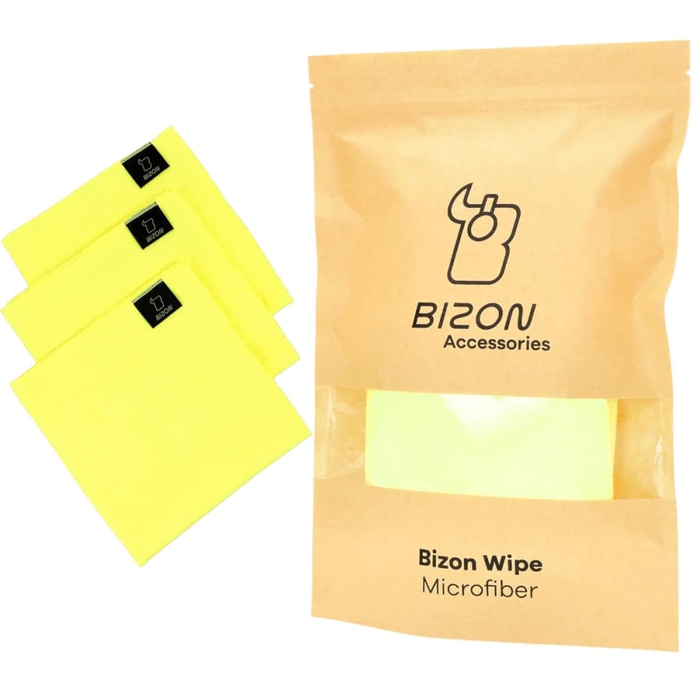 Bizon Wipe Trio 35 x 35 cm yellow [3 PACK] - 1