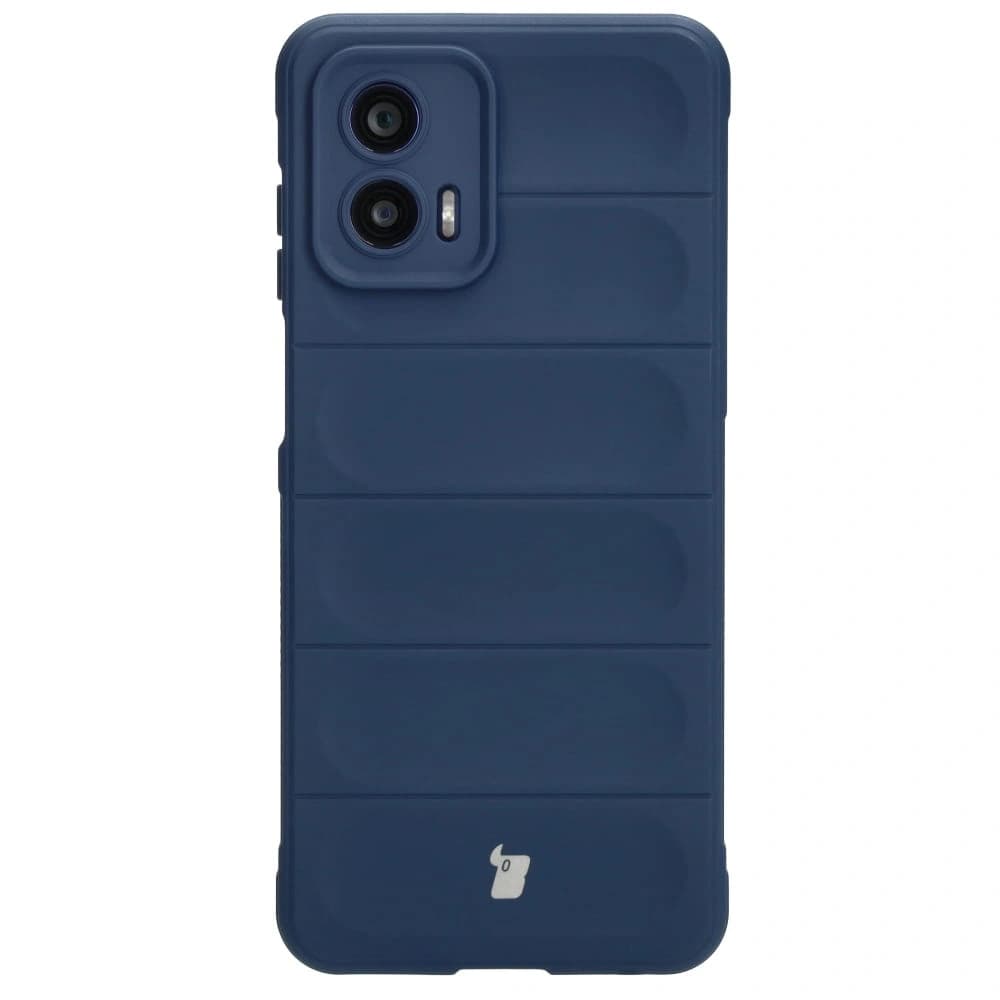 Bizon Case für Motorola Moto G73 5G in marineblau - 1
