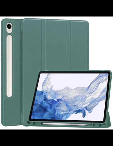 Bizon Case Tab Lizard Samsung Galaxy Tab S9 dunkelgrün