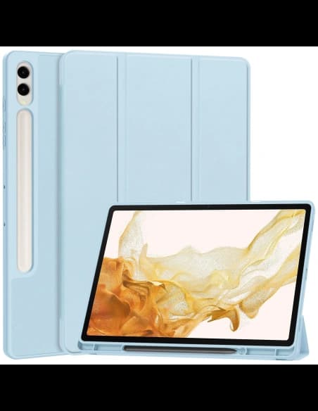 Bizon Case Tab Lizard Samsung Galaxy Tab S10 Plus /S9 Plus blue