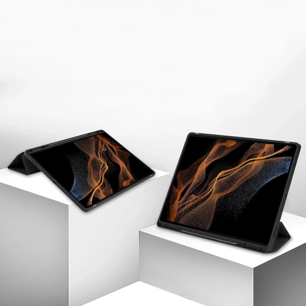 Bizon Case Tab Lizard Samsung Galaxy Tab S10 Ultra / S9 Ultra negru - 4