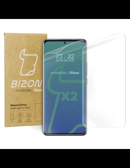 Bizon Glass Hydrogel Xiaomi 12 Pro [2 PACK]