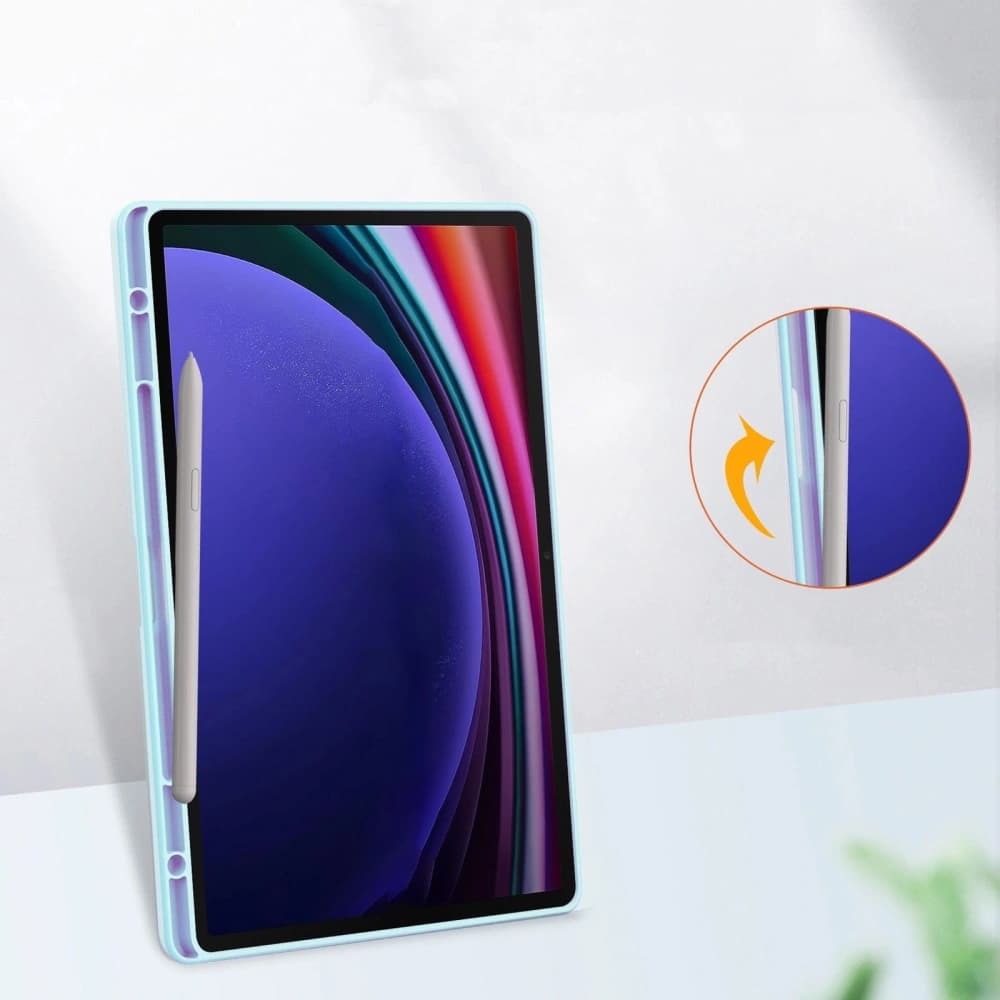 Bizon Case Tab Clear Matt Samsung Galaxy Tab S10 Plus / S9 Plus blue - 5