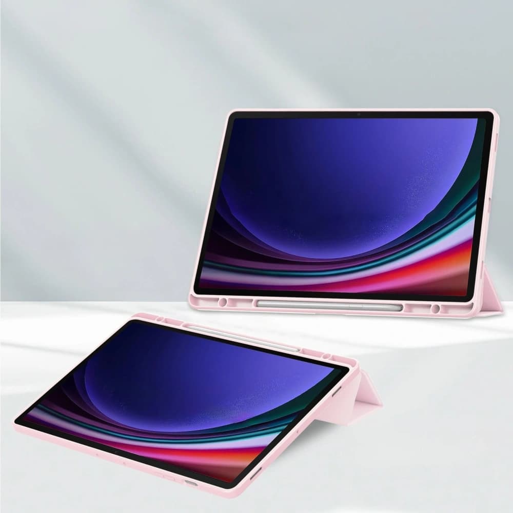 Bizon Case Tab Clear Matt Samsung Galaxy Tab S10 Plus / S9 Plus light pink - 2