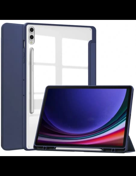 Bizon Case Tab Clear Matt Samsung Galaxy Tab S10 Plus / S9 Plus navy blue