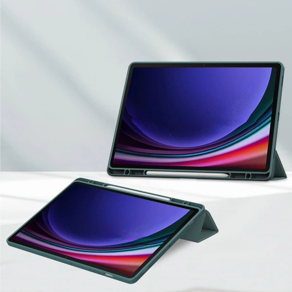 Bizon Case Tab Clear Matt Samsung Galaxy Tab S10 Plus / S9 Plus dark green - 2