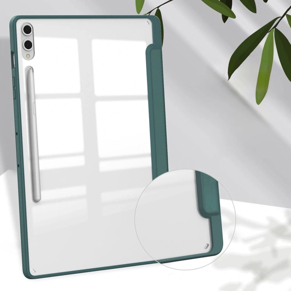 Bizon Case Tab Clear Matt Samsung Galaxy Tab S10 Plus / S9 Plus dark green - 7