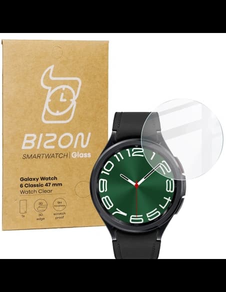 Bizon Glass Clear Samsung Galaxy Watch 6 Classic 47 mm