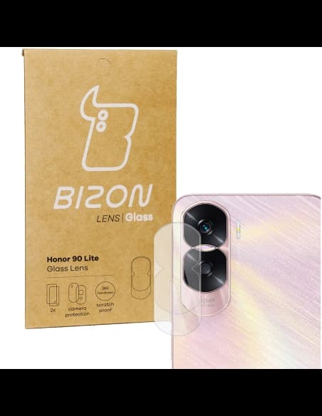 Sklo na fotoaparát Bizon Glass Lens pro Honor 90 Lite [2 PACK]