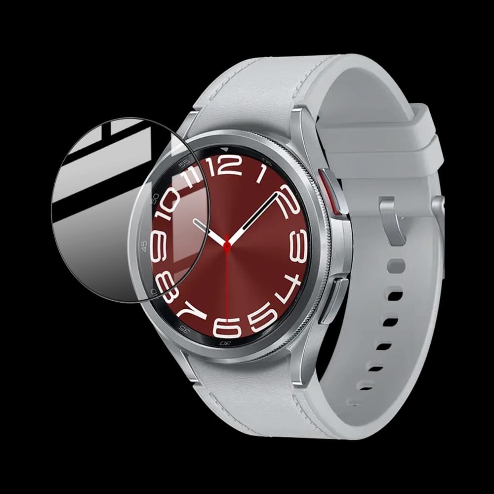 Bizon Glass Watch Edge Hybrid Samsung Galaxy Watch 6 Classic 43mm negru - 3