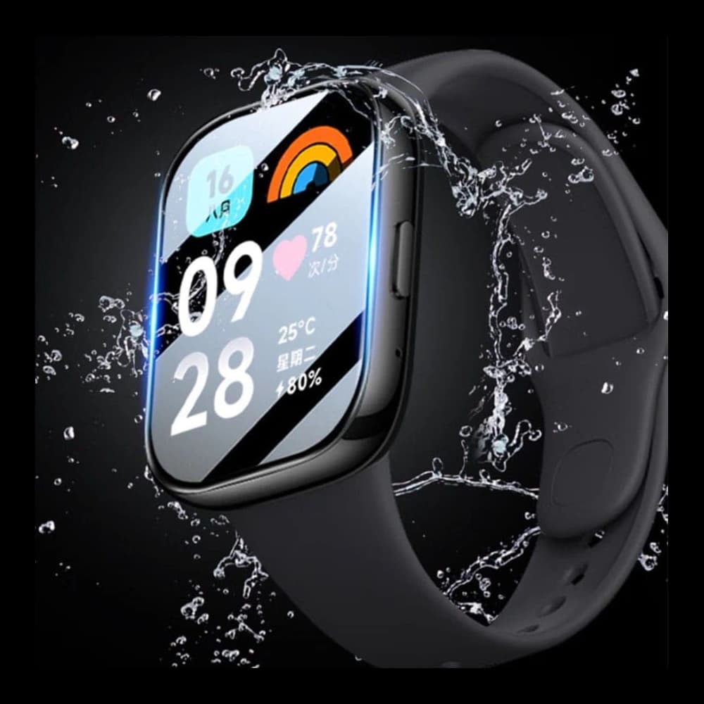 Bizon Glass Watch Edge Hybrid Redmi Watch 3 Active black - 4