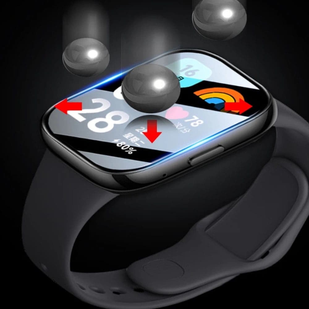 Bizon Glass Watch Edge Hybrid Redmi Watch 3 Active black - 5