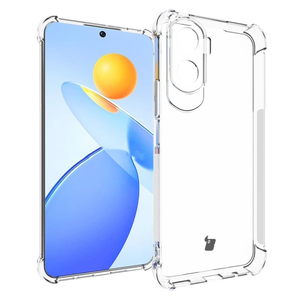 Elastické pouzdro Bizon Case Salpa pro Honor 90 Lite průhledné - 3