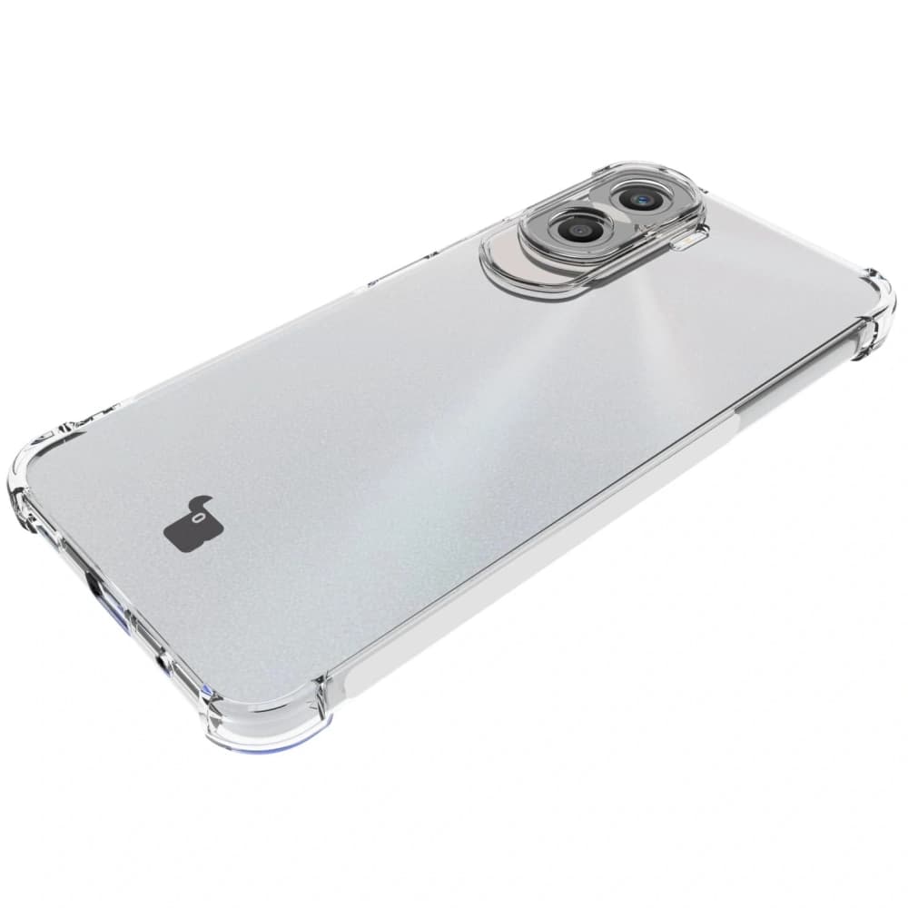 Elastické pouzdro Bizon Case Salpa pro Honor 90 Lite průhledné - 7