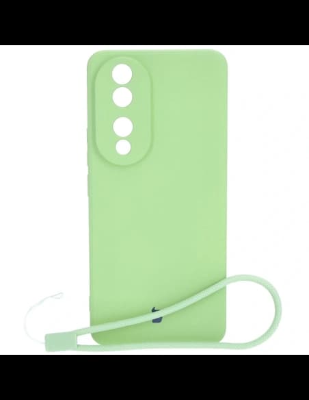Etui Bizon Case Silicone Sq pro Honor 90 jasně zelené