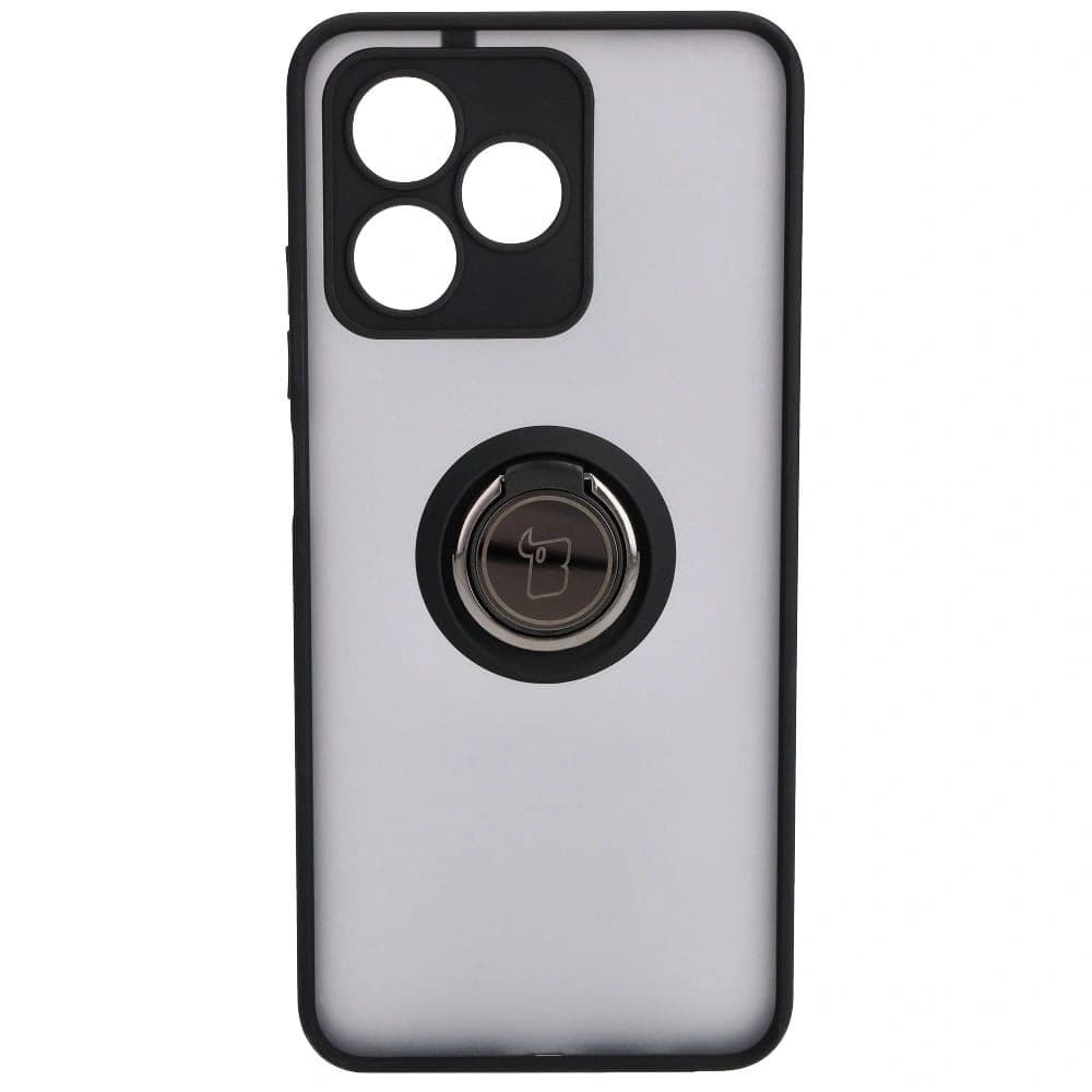 Bizon Case Hybrid Ring Realme C53 / C51 rauchig mit einem schwarzen Rahmen - 2