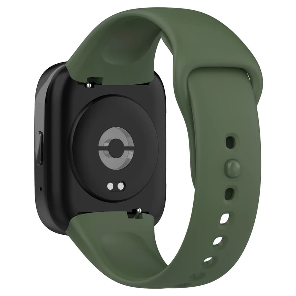 Bizon Strap Watch Dots Xiaomi Redmi Watch 3 Active dunkelgrün - 3
