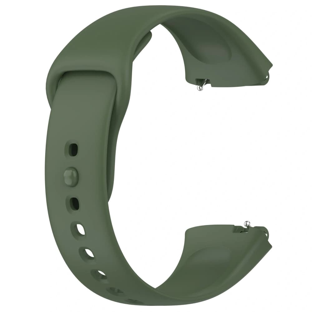Bizon Strap Watch Dots Xiaomi Redmi Watch 3 Active dunkelgrün - 5