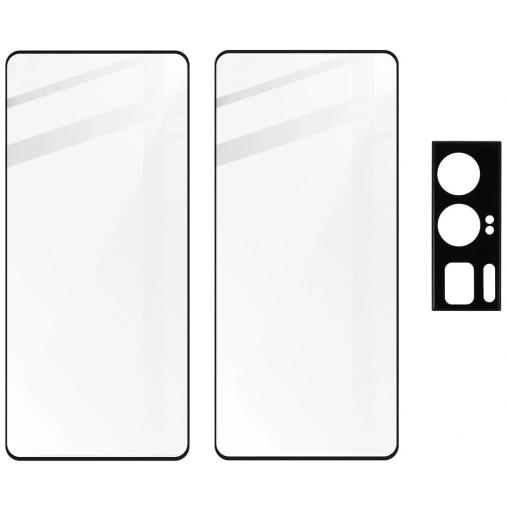 BIZON Edge Pack 2x sticlă de ecran + sticlă de cameră Xiaomi Poco F5 Pro - 5