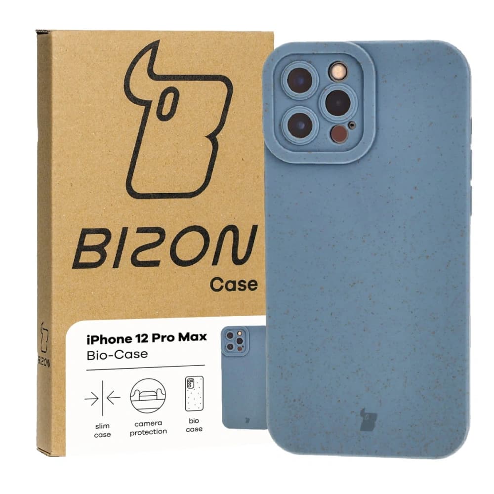 Bizon Bio-Case Apple iPhone 12 Pro Max blau - 1