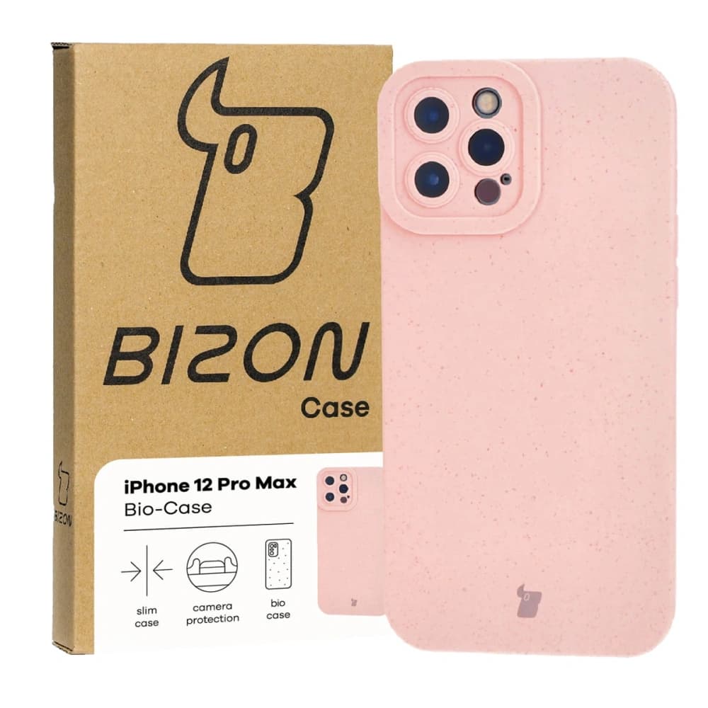 Bizon Bio-Case Apple iPhone 12 Pro Max pink - 1