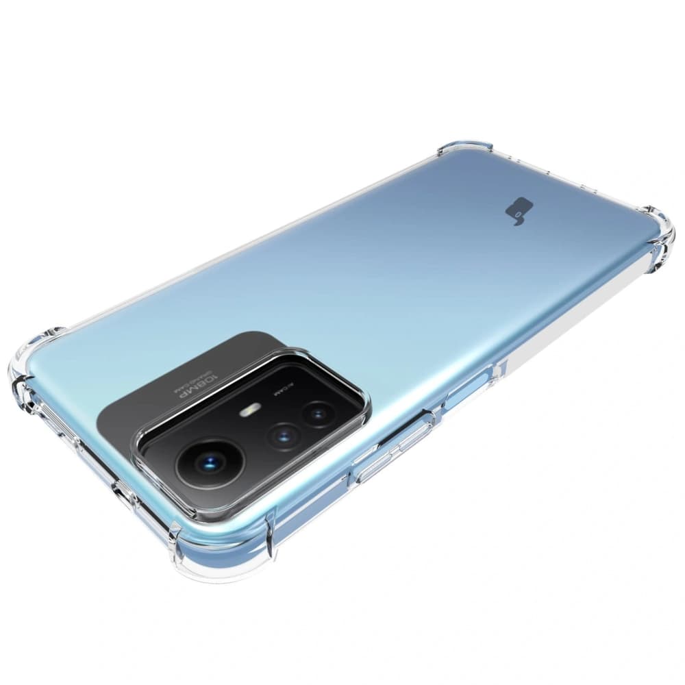 Etui + 2x sklo na displej + objektiv Bizon Case Clear Pack pro Xiaomi Redmi Note 12S průhledné - 6