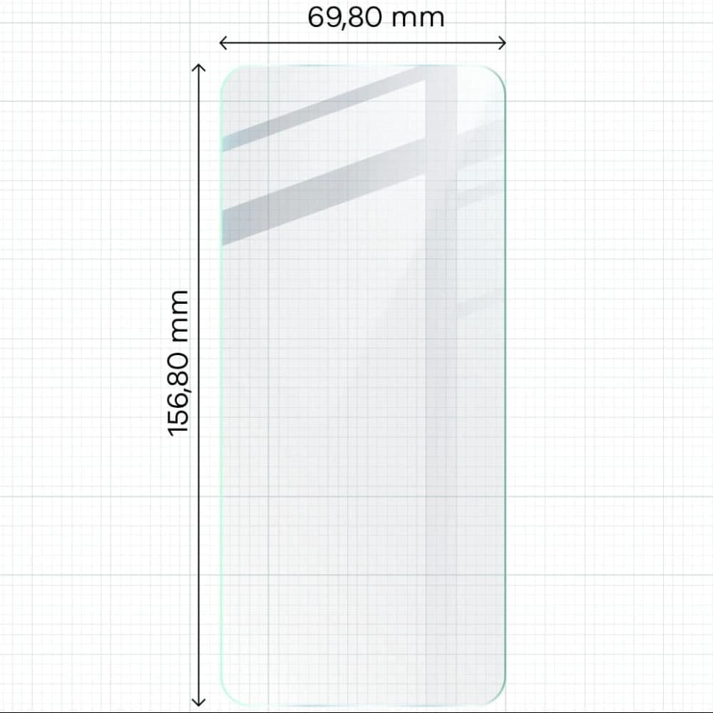 Tvrzené sklo Bizon Glass Clear 2 pro Honor 90 Lite - 2