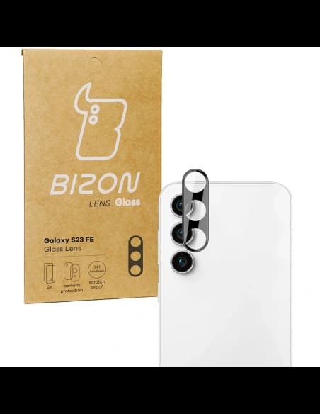 Sklo na fotoaparát Bizon Glass Lens do Samsung Galaxy S23 FE [2 PACK]