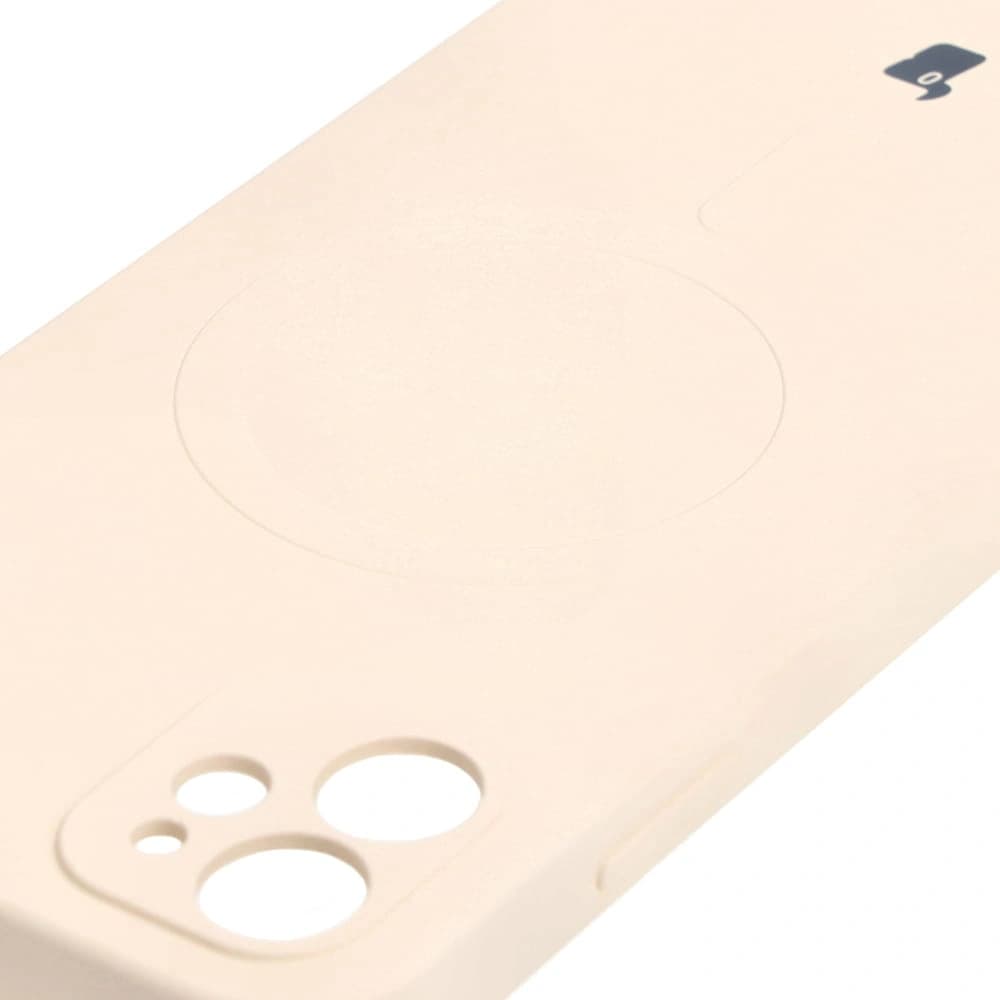 Bizon tok szilikon Magnetic Apple iPhone 11 bézs - 5