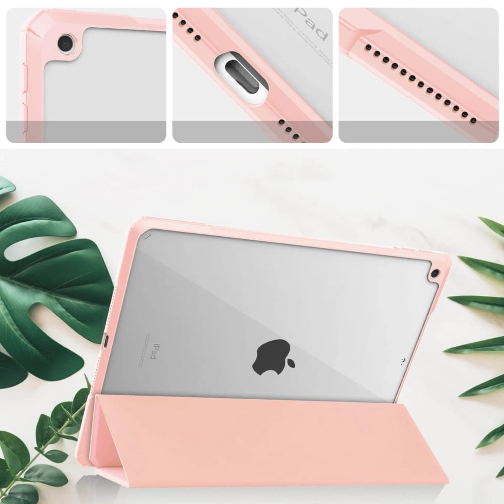 Bizon Case Tab Clear Matt Apple iPad 9 10.2 2021 / iPad 8 2020/ iPad 10.2 2019 light pink - 3