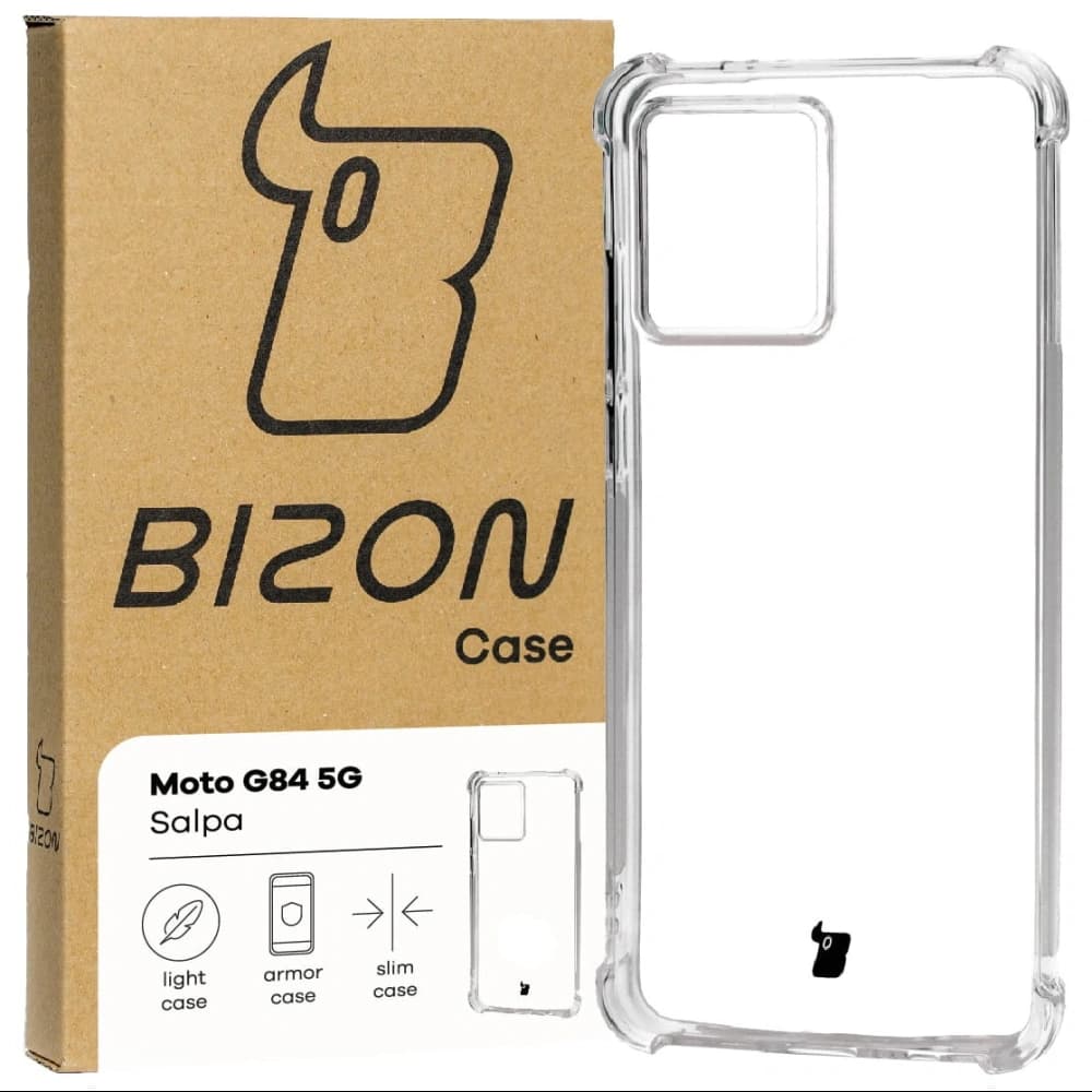 Bizon Case Salpa Motorola Moto G84 5G clear - 1