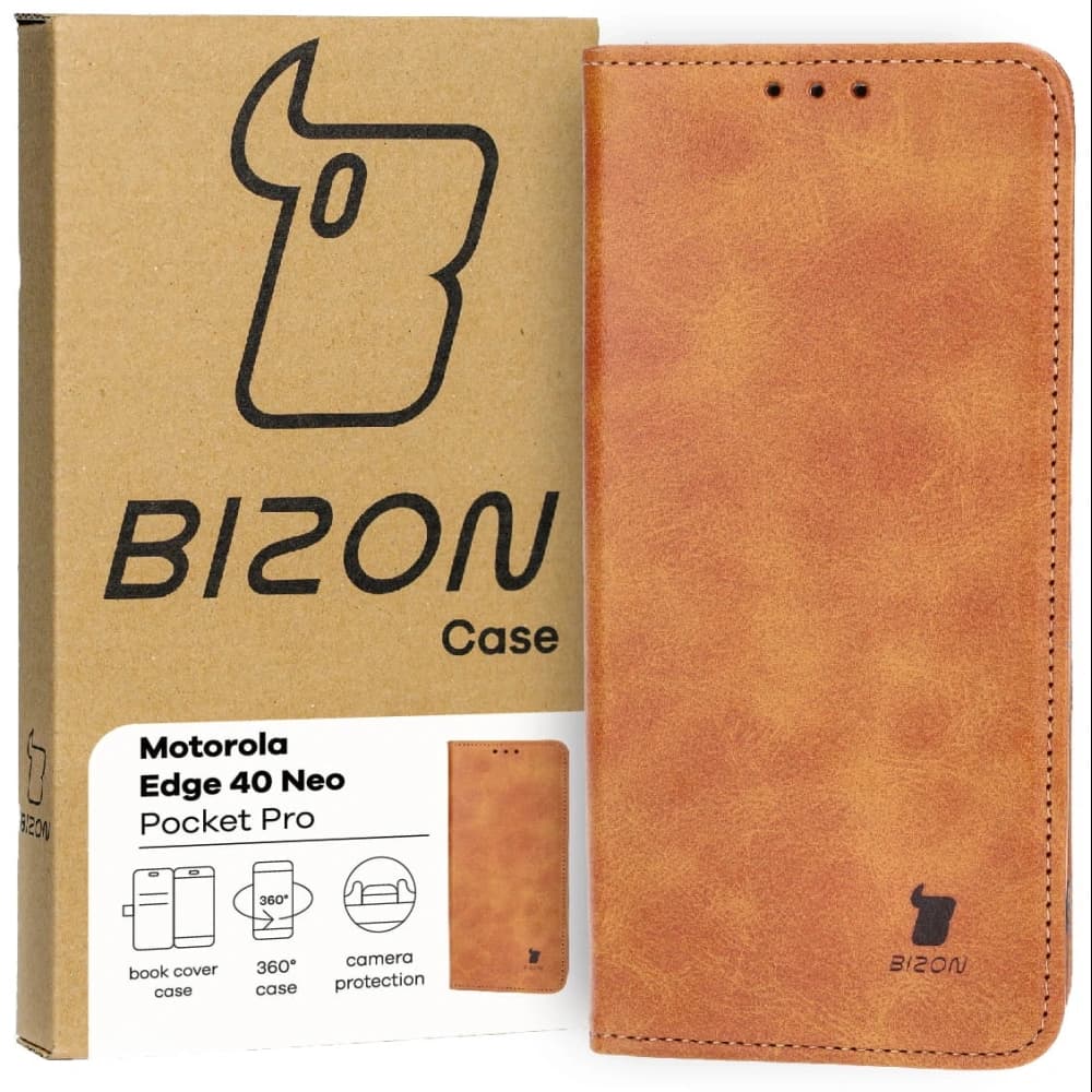 Bizon Capac Pachet Pro Motorola Edge 40 Neo maro - 1