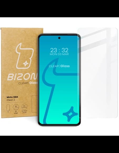 Bizon Glas Klar 2 Motorola Moto G84