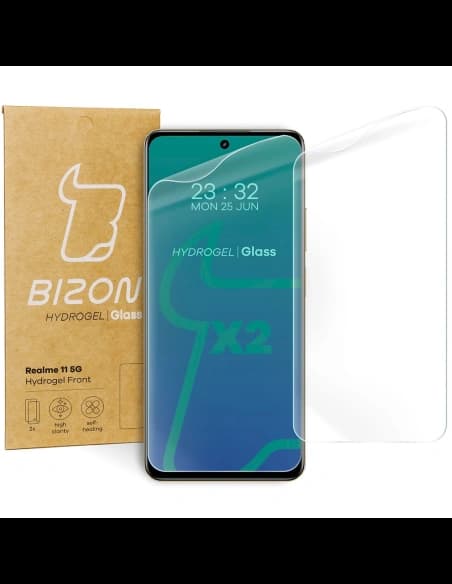 Bizon Glass Hydrogel Front Realme 11 5G [2 PACK]