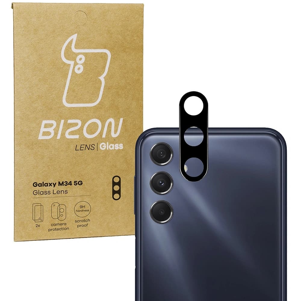 Bizon Lentilă de Sticlă Samsung Galaxy M34 5G [2 PACHET] - 1