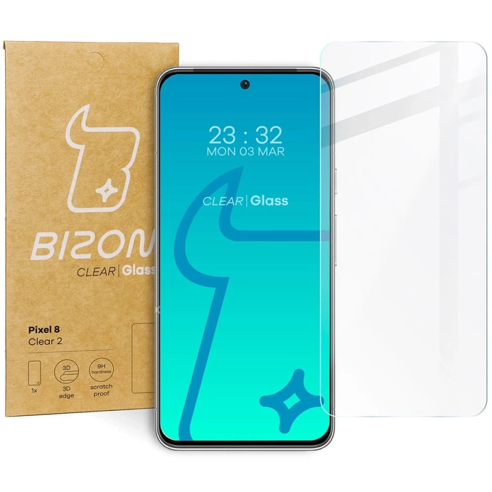 Bizon Glass Clear 2 Pixel 8 - 1