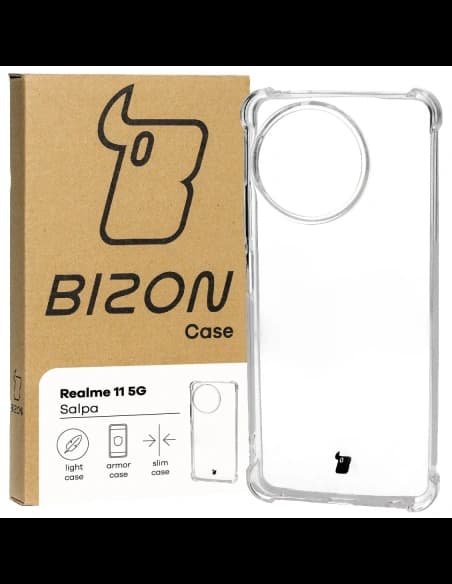 Bizon Case Salpa Realme 11 5G clear
