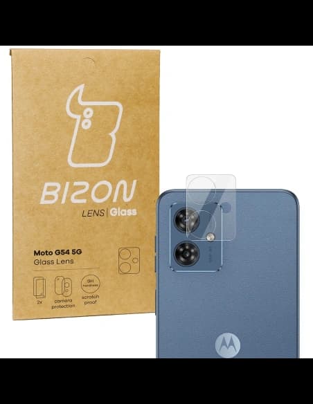 Sklo na aparát Bizon Glass Lens pro Motorola Moto G54 5G [2 PACK]
