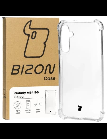 Bizon Case Salpa Samsung Galaxy M34 5G transparent