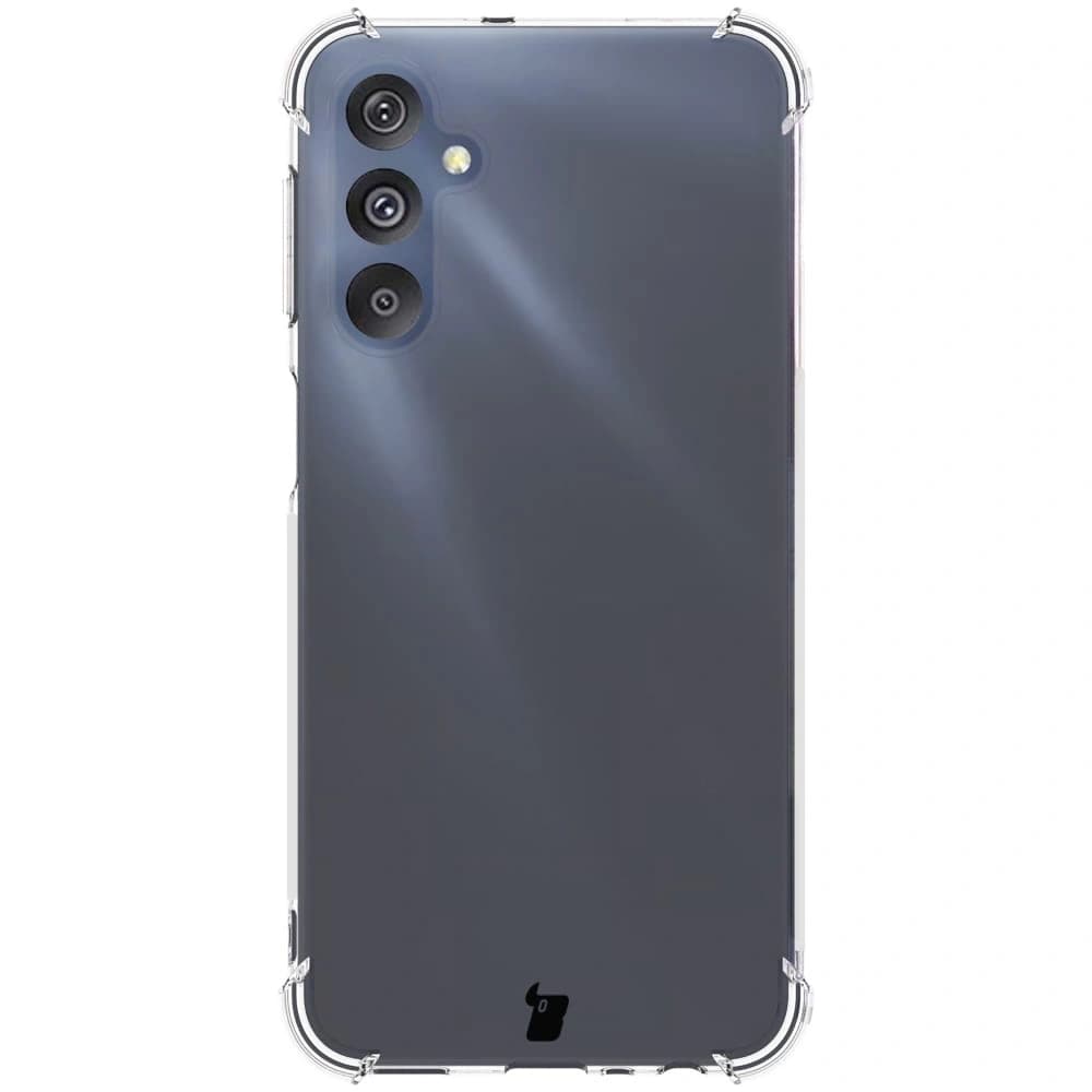 Bizon Case Clear Pack carcasă + 2x sticlă de ecran + sticlă de lentilă Samsung Galaxy M34 5G clar - 2