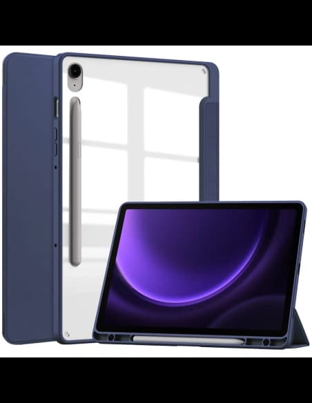 Bizon Case Tab Clear Matt Samsung Galaxy Tab S9 / S9 FE navy blue