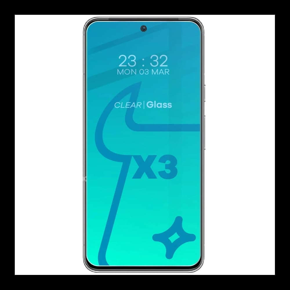BIZON Clear 3x sticlă pentru ecran + sticlă pentru cameră Pixel 8 - 3