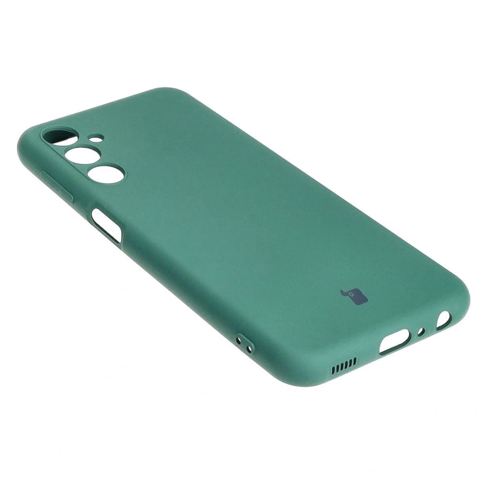 Etui Bizon Case Silicone do Samsung Galaxy M34 5G tmavě zelené - 4