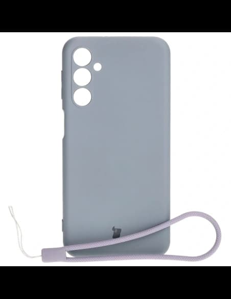 Caz de silicon Bizon Samsung Galaxy M34 5G gri