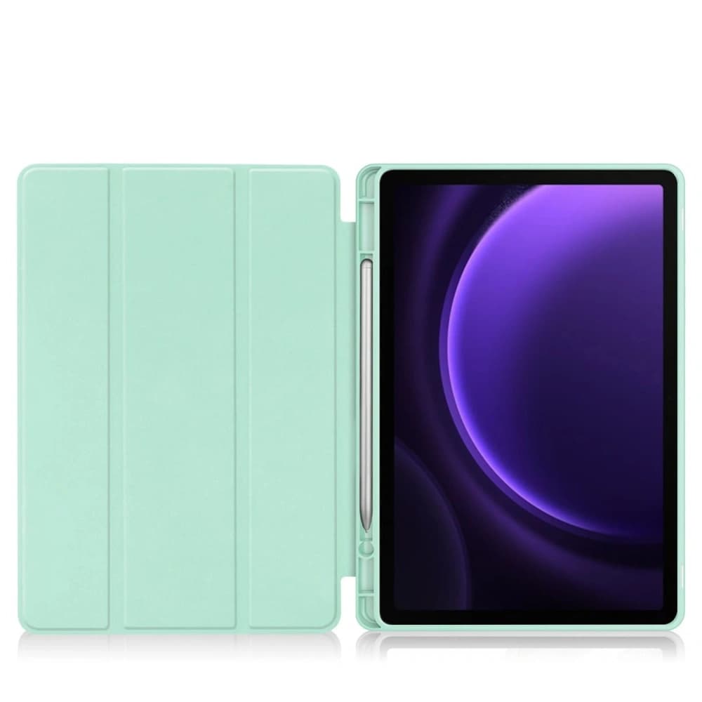 Bizon Case Tab Lizard Samsung Galaxy Tab S9 / S9 FE mint - 7