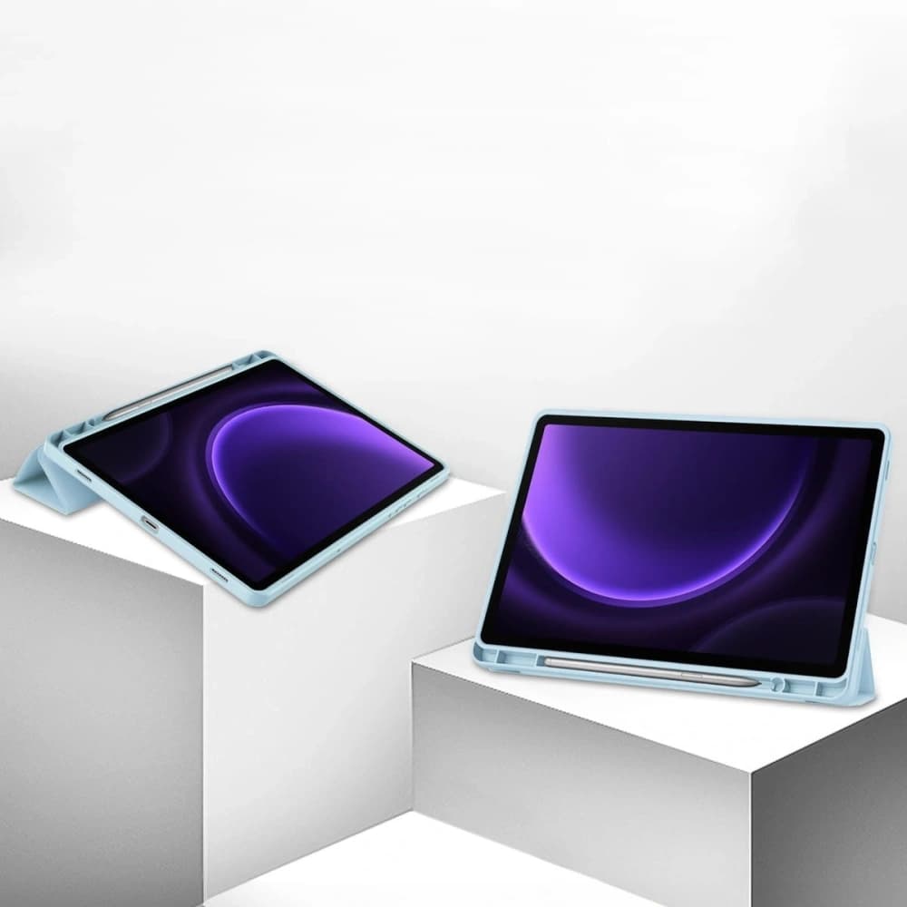 Bizon Case Tab Lizard Samsung Galaxy Tab S9 / S9 FE blue - 4