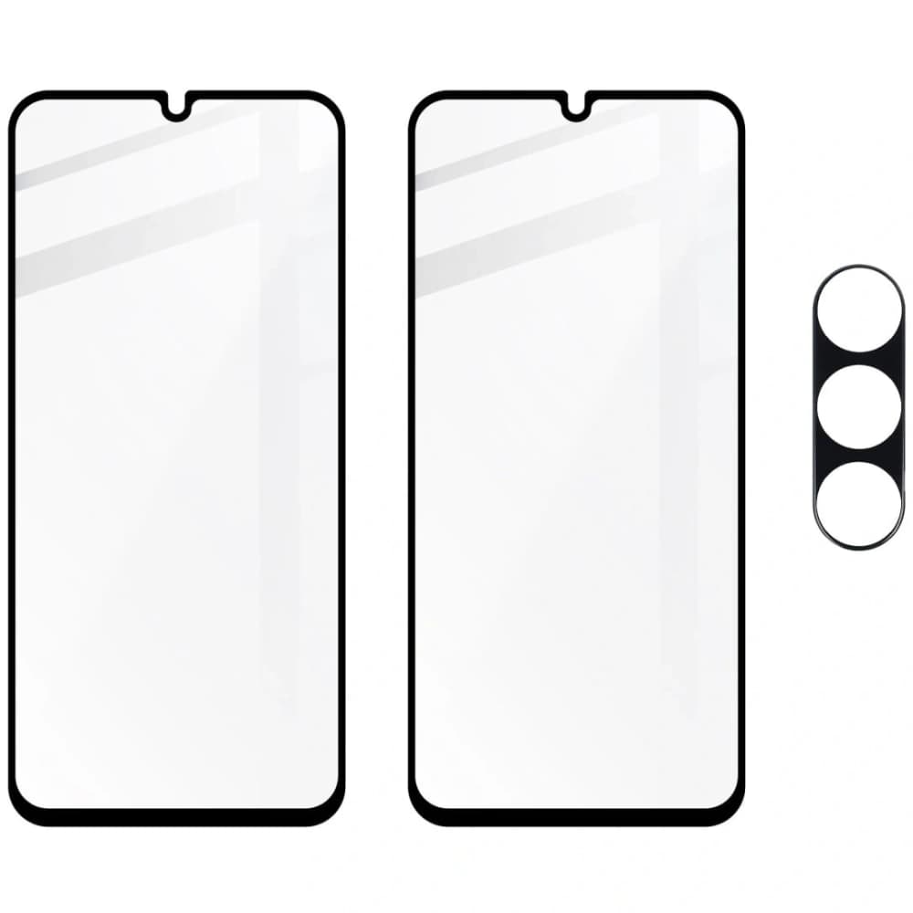 BIZON Edge 2x sticlă de ecran + sticlă de cameră Samsung Galaxy M34 5G - 5